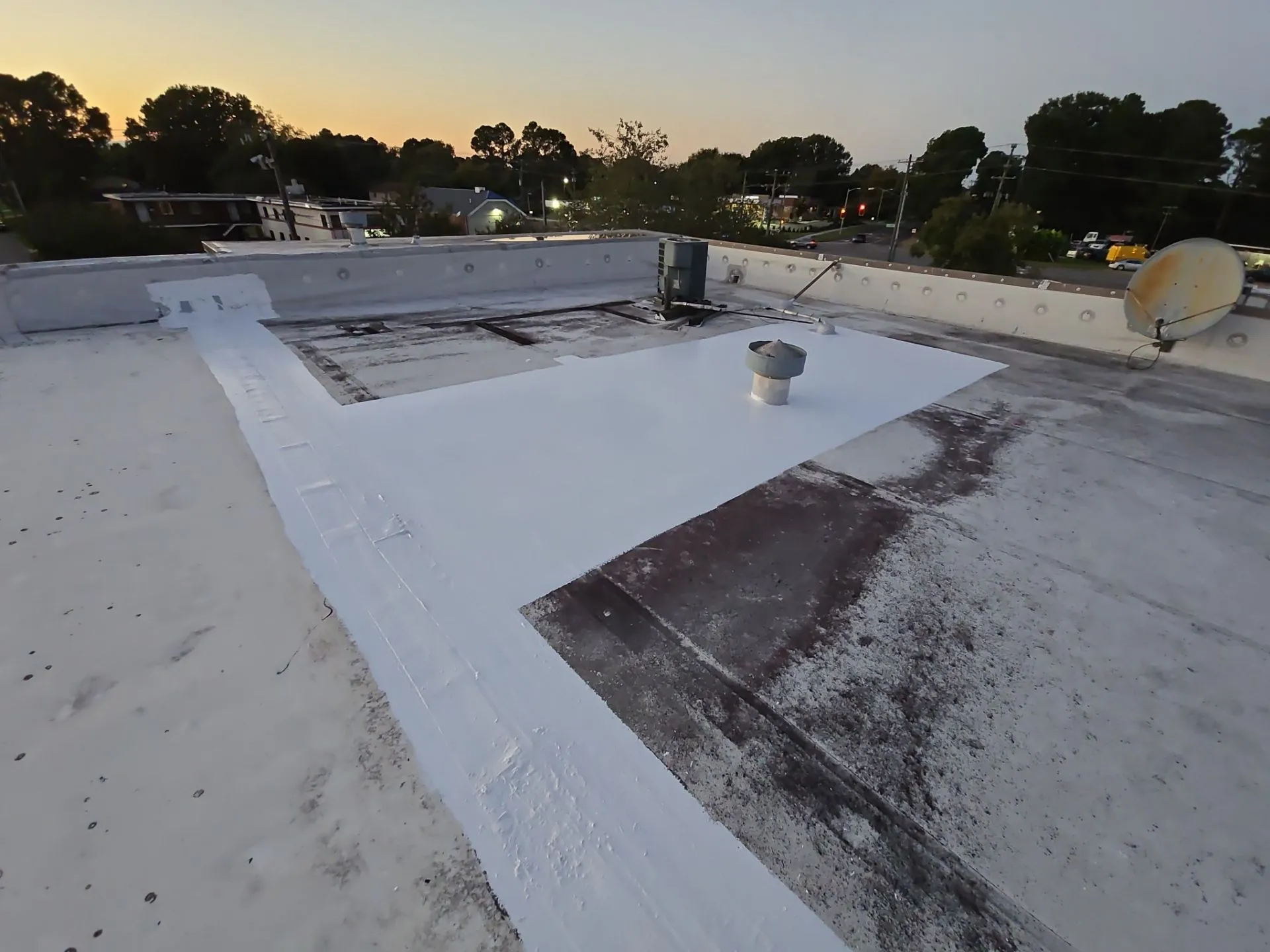 Leak Damage Roof Repair commercial roof planning