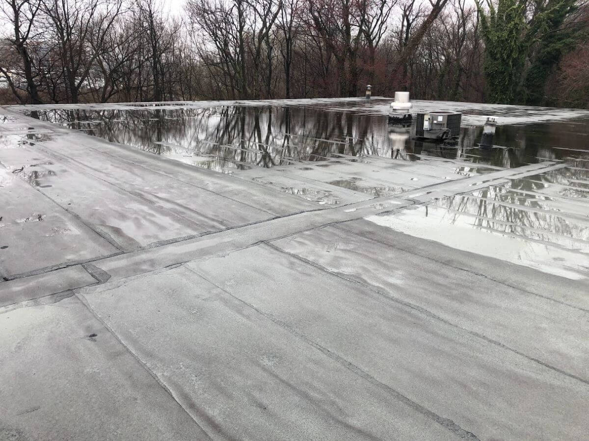 Water Damage Roof Repair commercial roof planning