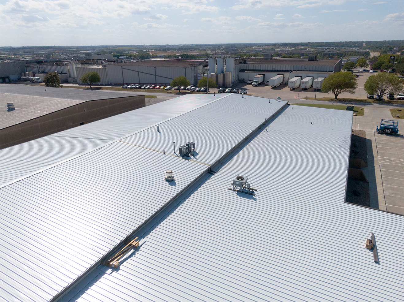 Standing Seam Metal Systems commercial roof planning
