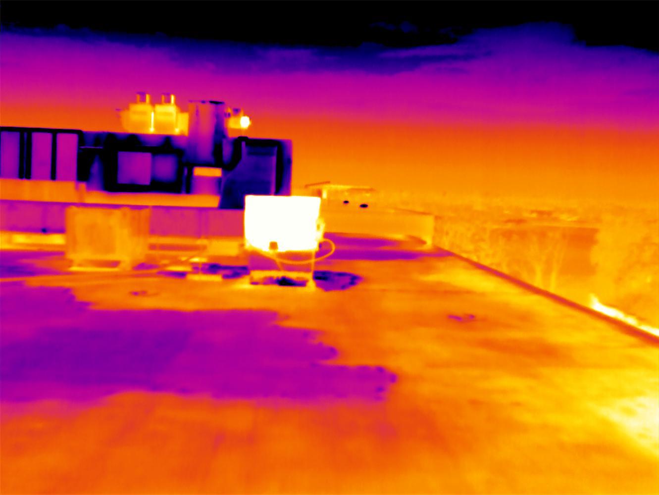 Infrared Moisture Scanning commercial roof planning